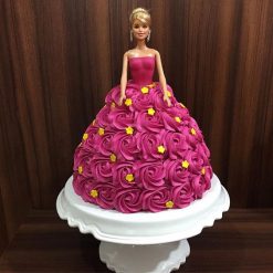 Barbie Doll Cake