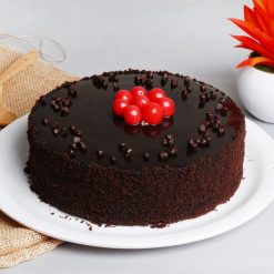 Dark Chocolate Truffle Cake