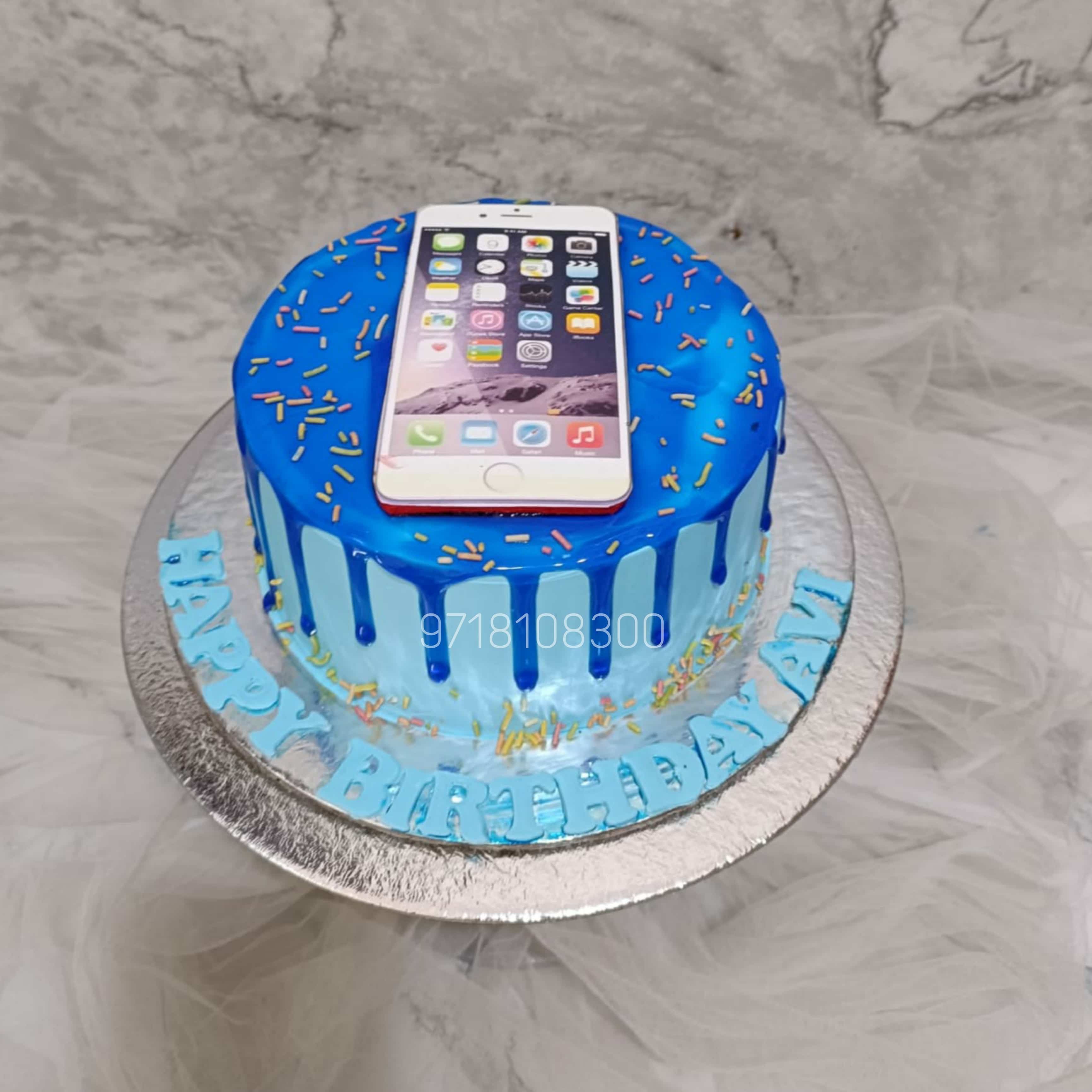 Fondant Cell Phone Cake Topper for Sweet 16 Birthday Party - Etsy Singapore