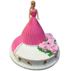 Barbie Doll cake