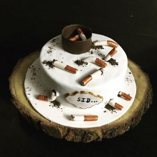 Cigarette Cake