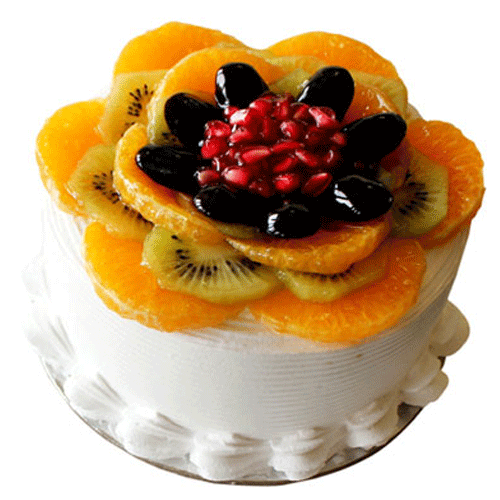 Fresh Fruit Birthday Cake, Fresh fruit birthday cake online