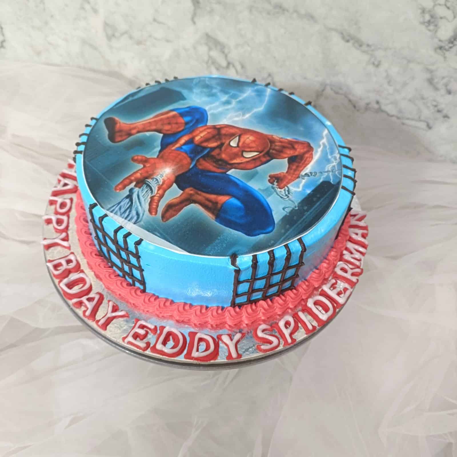 Spiderman Birthday Cake – Pao's cakes-sonthuy.vn