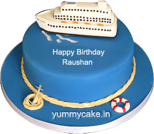 Luxury Ship Cake