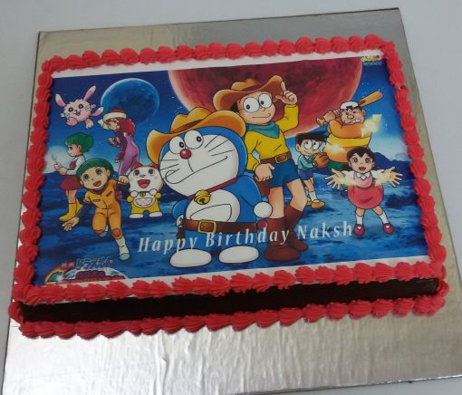 Doraemon Photo Cake