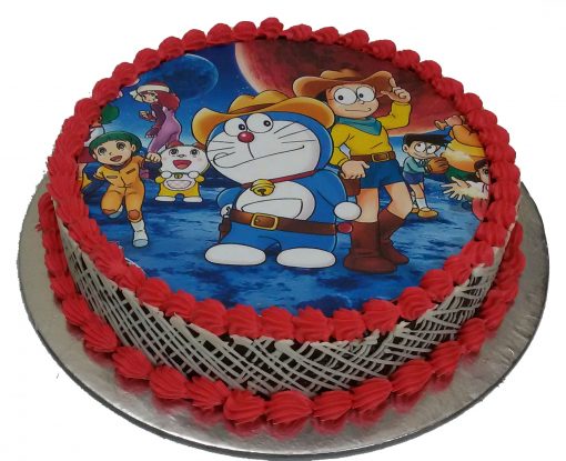 Doraemon Photo Cake