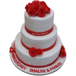 Anniversary Cake 5Kg, Anniversary cake delivery in Noida