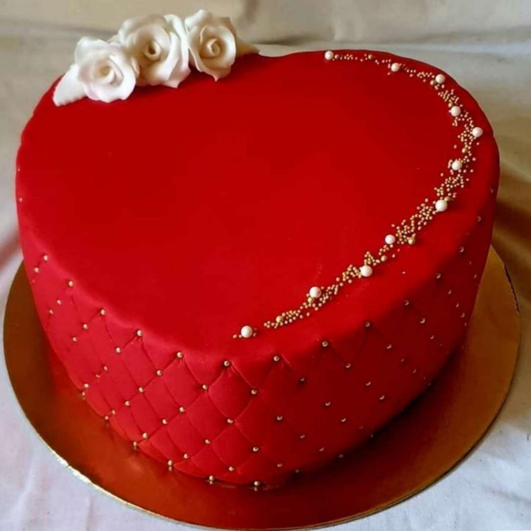 Valentine Cake | Heart Shaped Cake Design | Yummy Cake