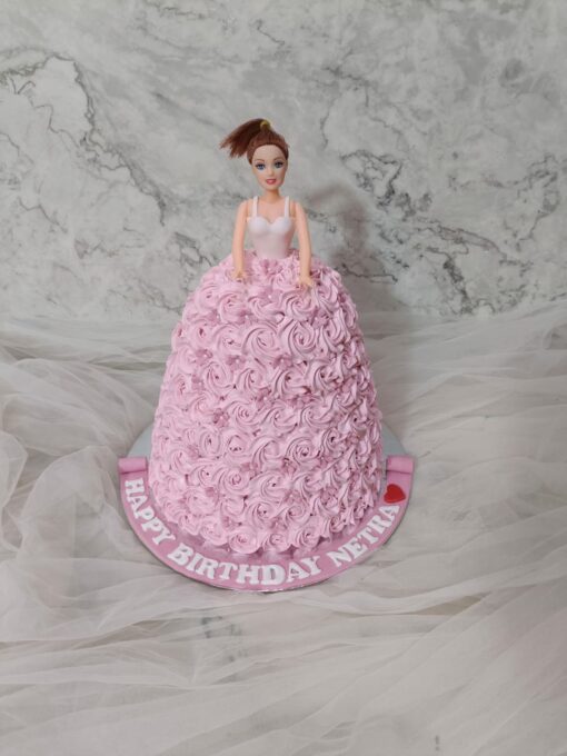 Barbie Doll Cake