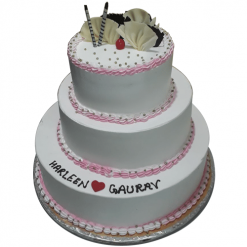 Anniversary Cakes Online Delivery, Anniversary cakes in Faridabad