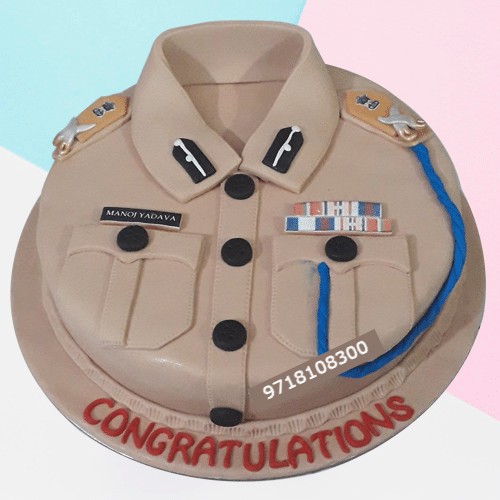 Uniform Cake, Police uniform cake