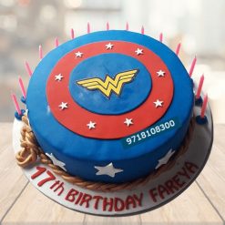 Wonder Woman Cake, Wonder Woman Birthday Cake For Girl