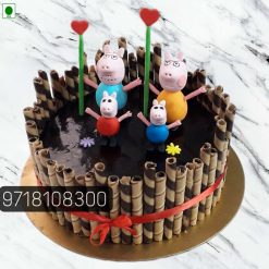 Peppa Pig Cake for Boy, Peppa Pig cake design