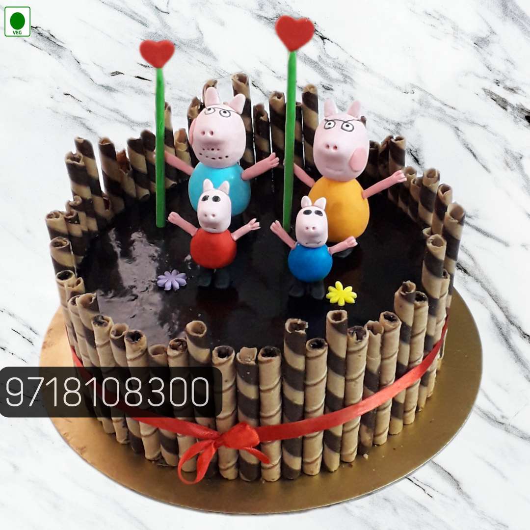 Peppa Pig Cake for Boy, Peppa Pig cake design | Yummy cake