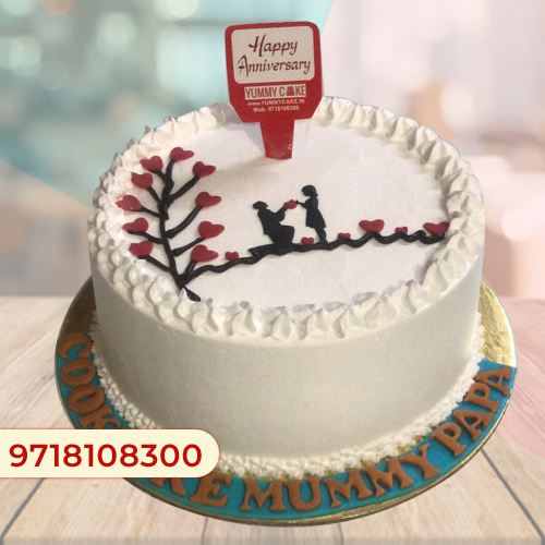 Love Cake, Anniversary cake in Gurgaon