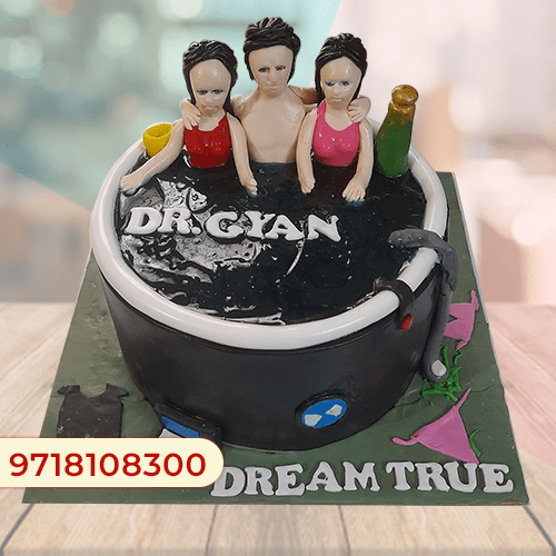 Man with laptop cake - Birthday cake for Workaholic men – Kukkr-sonthuy.vn
