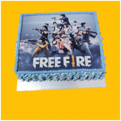 Free Fire Cake Near Me, Free fire  birthday cake, Free fire cake