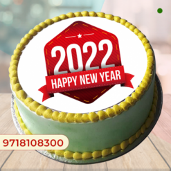 Happy New Year 2022 Cake