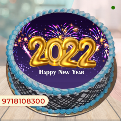 New Year Black Forest Cake 2022