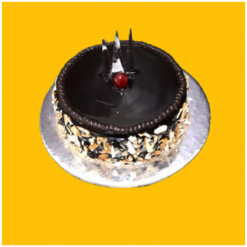 Chocolate Dry fruit Cake, Eggless chocolate dry fruit cake