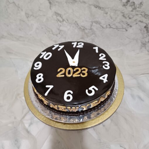 New Year Chocolate Cake