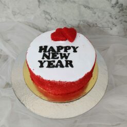 New Year Red Velvet Cake, red velvet cake shop near delhi