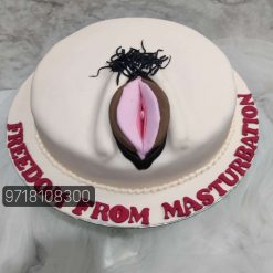 Vagina Shaped Cake