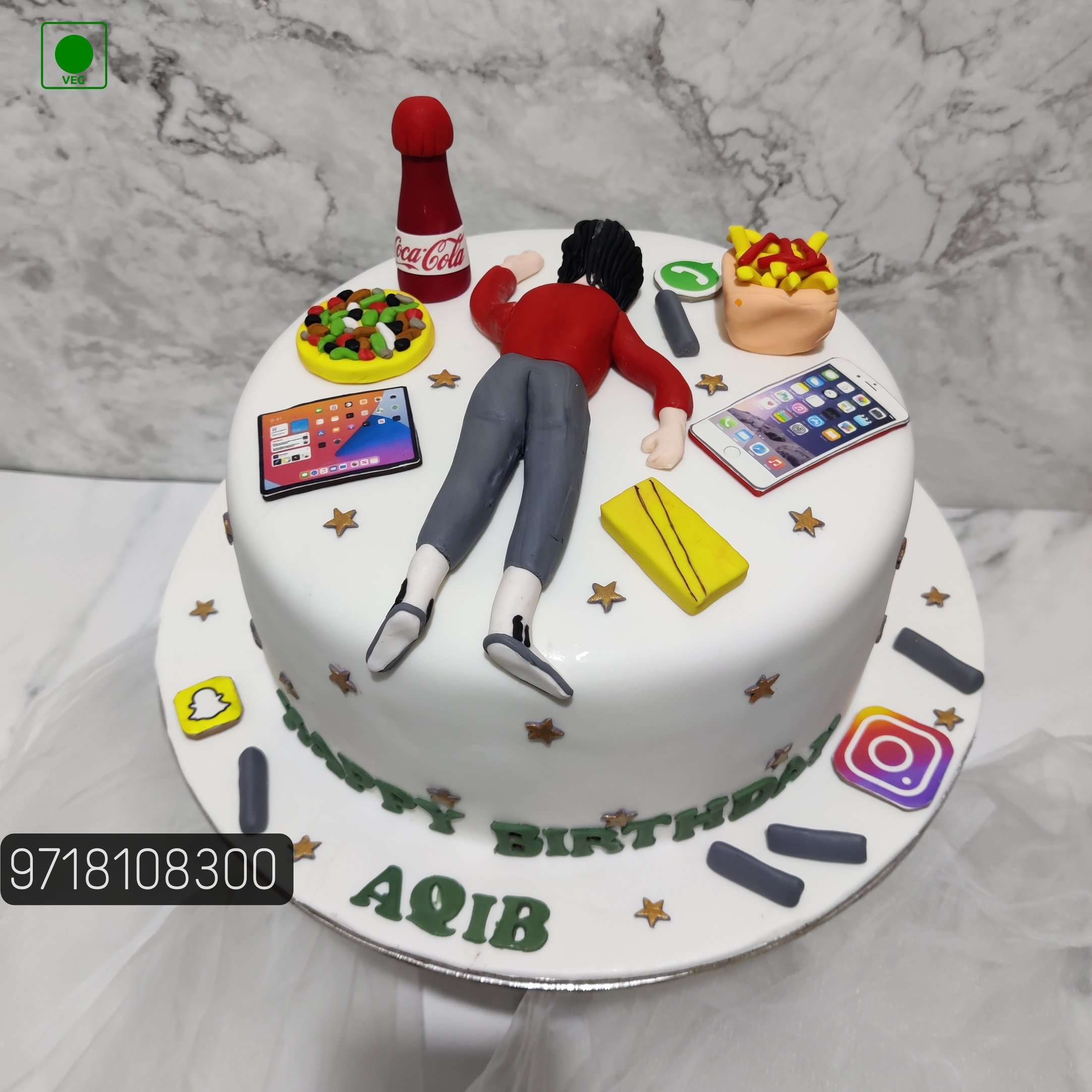 Birthday Cakes for Men - Hands On Design Cakes-sonthuy.vn