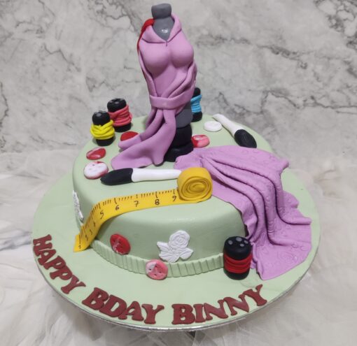 Fashion Designer Birthday Cake, Firthday Cake for Fashion Girl