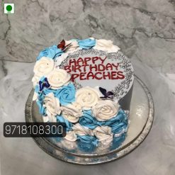 Flower Cake Design For Mom