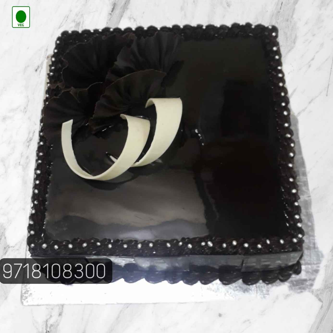 Square Shape Butter Cream Chocolate Happy Birthday Cake  Best Price   Giftacrossindia