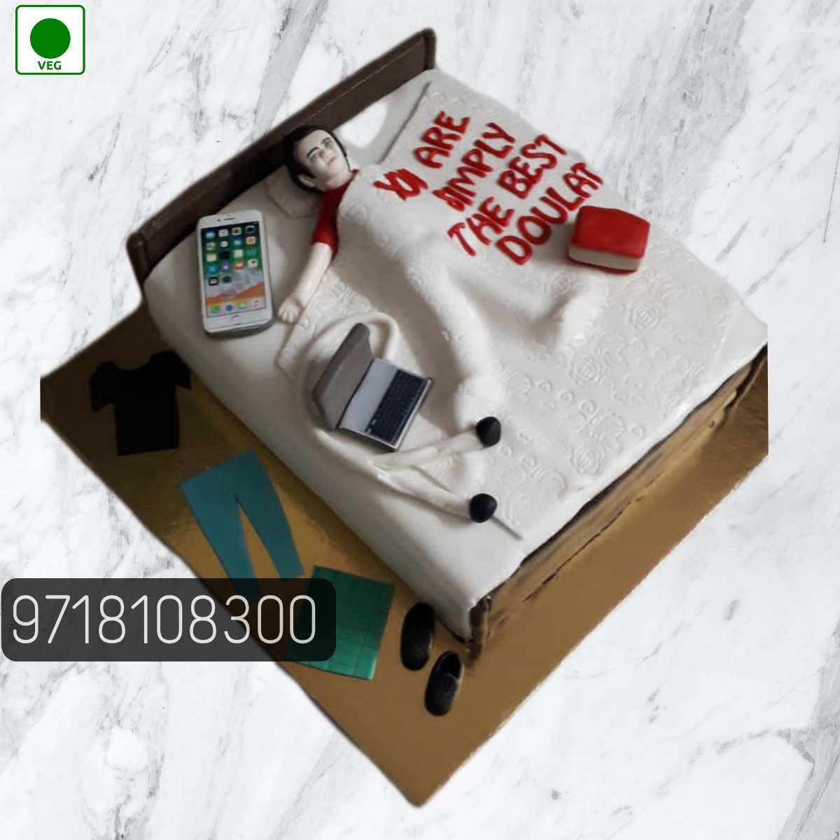 Birthday Cake For Husband @ 449, 10% OFF, Free Shipping-Flavours Guru