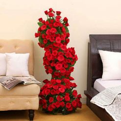 100 Red Roses Premium Arrangement