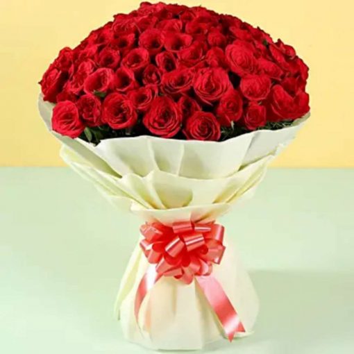 Authentic Love 100 Roses Bouquet