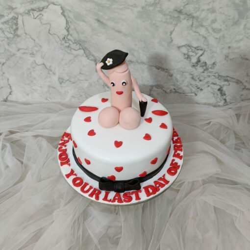 Bachelor Party Cake for Bride