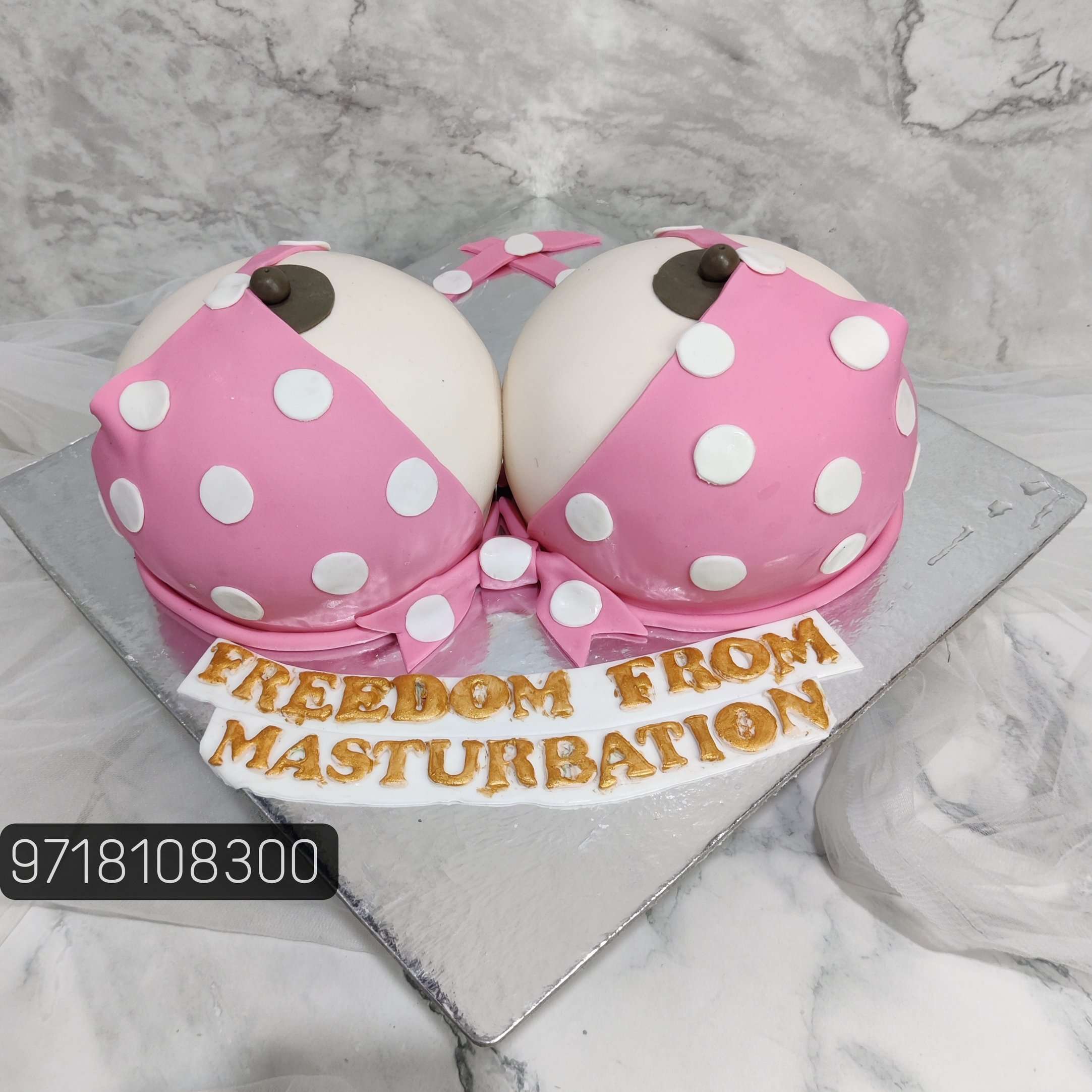 Boobs Cake, Bachelor Party Cake, Bachelor Cake