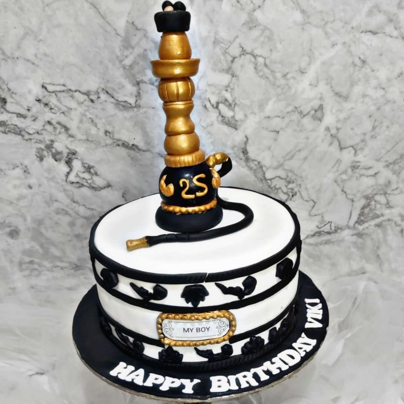 Designer Hookah Cake Designer Hookah Cake
