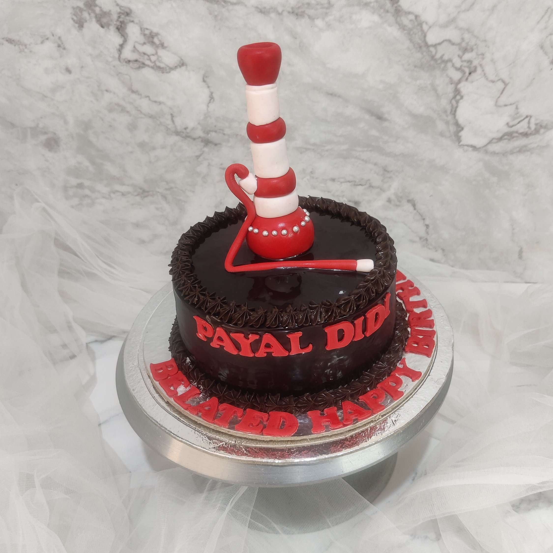 Hookah Birthday Cake Online | Cake Design For Men | Yummy Cake