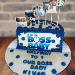 Baby Boss Half Birthday Cake
