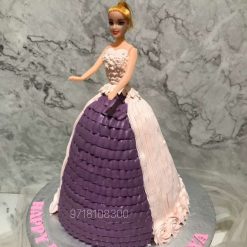 Barbie Theme Cake