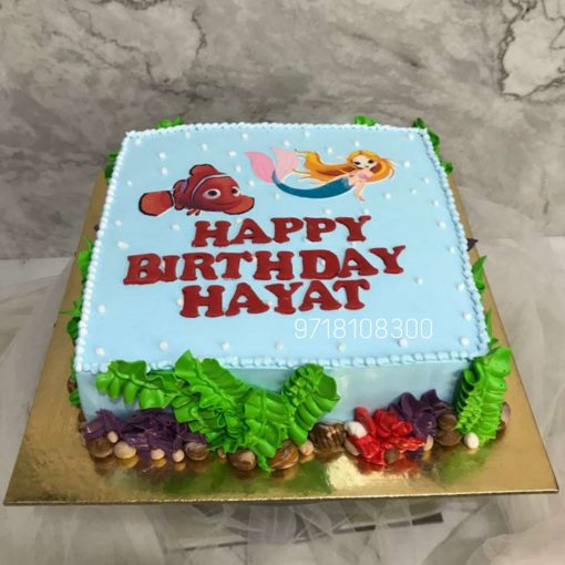 Mermaid Birthday Cake