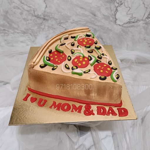 Pizza Slice Cake