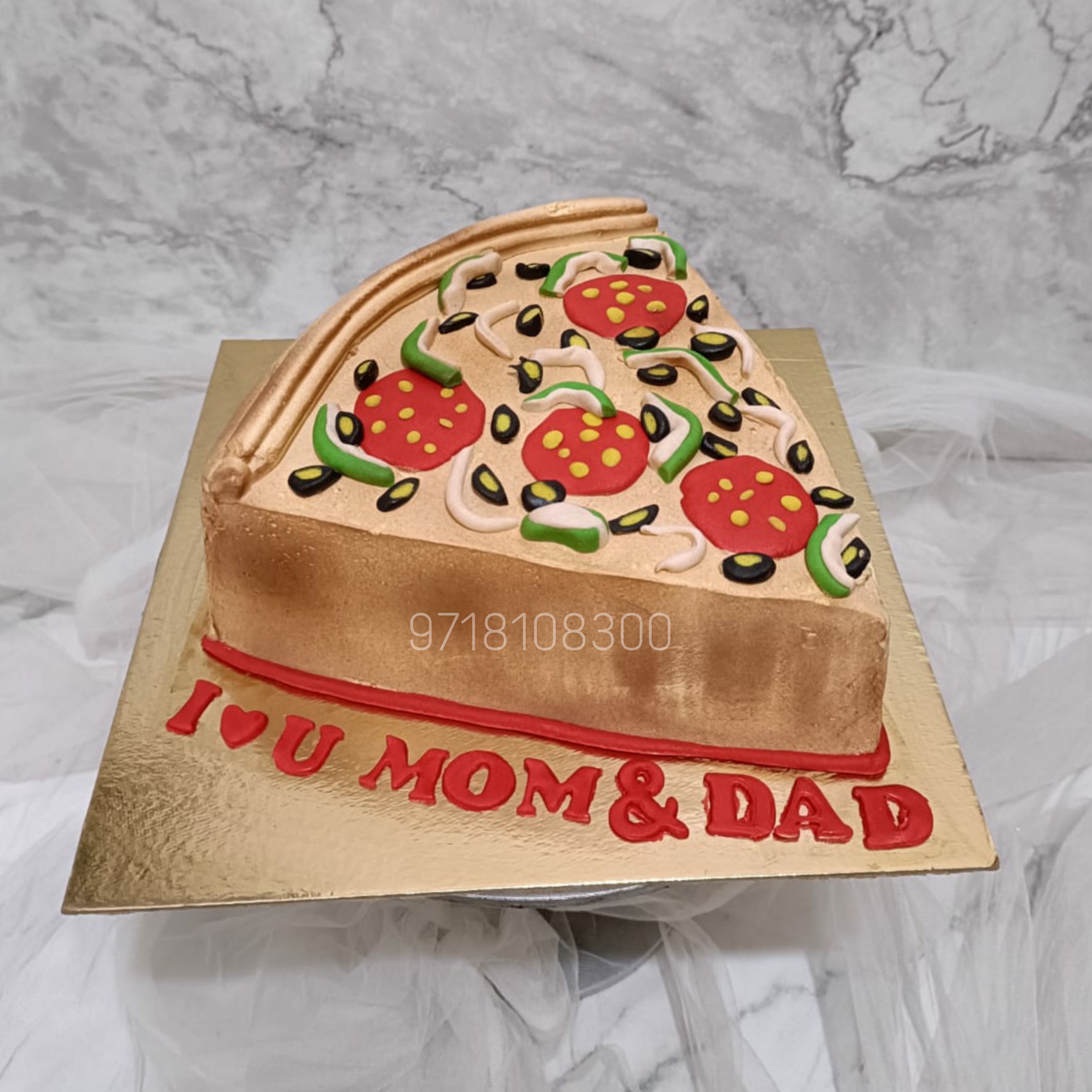 Order Pizza is Life Cake Online in Noida, Delhi NCR | Kingdom of Cakes