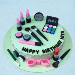 Make Up Theme Cake