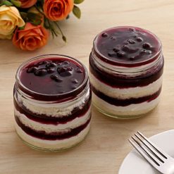 Blueberry Cream Cake Jar