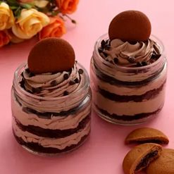 Choco Chip Dark Fantasy Cream Cake Jar