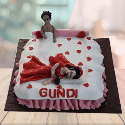 Barbie cake for bride - Decorated Cake by Heba Selim - CakesDecor