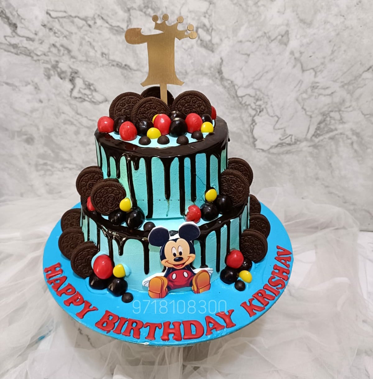 Mickey Mouse Cake - 1120 – Cakes and Memories Bakeshop