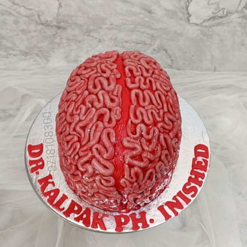 Brain Theme Cake