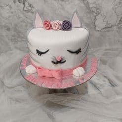 Cat Theme Cake